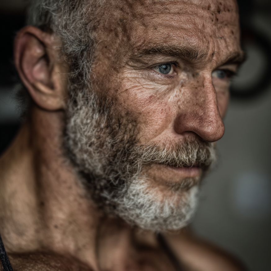 Skupina seniorů během fitness tréninku